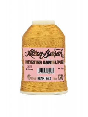 Altınbaşak Oya ve Dantel İpi 20 gr - Royaleks - No: 672