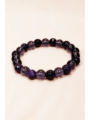 Ametist Doğal Taş Bileklik Kutulu