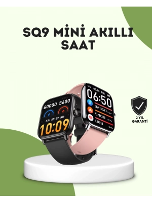 AMOLED Titreşimli Bildirimli Akıllı Saat
