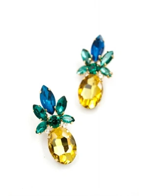 Ananas Küpe - Altın