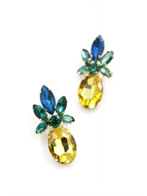 Ananas Küpe - Altın