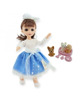 Anbibi Premium Bebek Hareketli Aksesuarlı - WX197-1-MAVİ