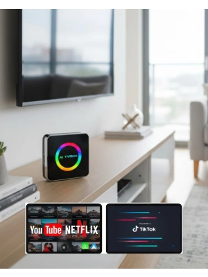 ® Android Auto CarPlay Kablosuz Bağlantı Sağlayan Araç Adaptörü