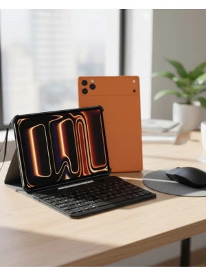 ® Android Tablet Klavye Kılıflı Dokunmatik Ekran Günlük ve Profesyonel Kullanım