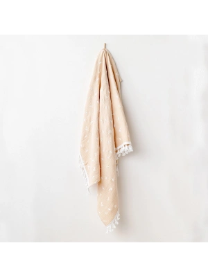 Andywawa AC24513 Müslin Smil All Day 120x90 Bebek Battaniye Beige