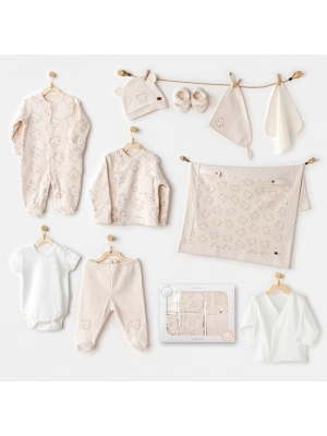 Andywawa AC25181 Bear Time 10Lu Hastane Çıkışı Light Beige