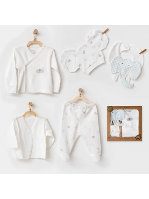 Andywawa AC25260 The Zoo S Balboa 5 Parça Hastane Çıkışı Ekru