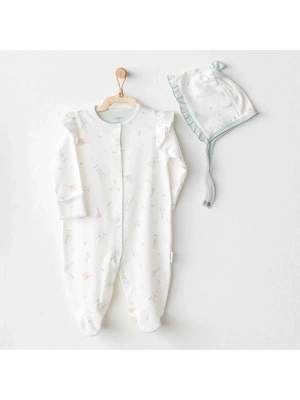 Andywawa AC25510 Love Family Bebek Tulum Takım Ekru