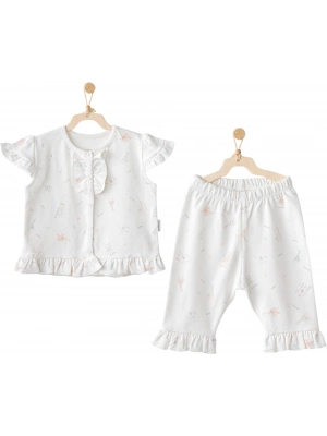 Andywawa AC25511 Love Family 2Li Bebe Takım Ekru