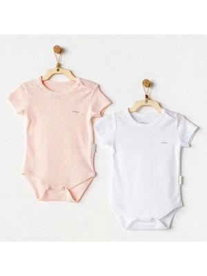 Andywawa AC25554 Sleeve Jacquard 2Li Basic Body Pink White