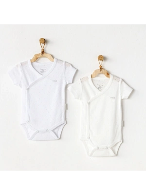 Andywawa AC25555 Jacquard Basic 2Li Zıbın Body Ecru White