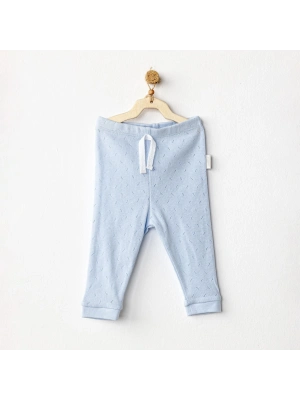 Andywawa AC25556 Pants Jacquard Basic Pantolon Blue