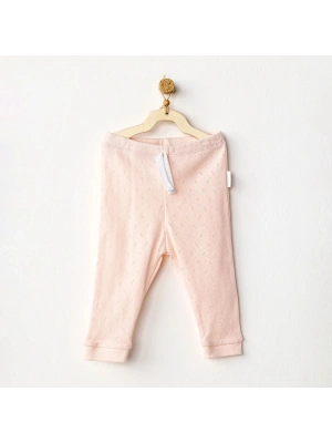 Andywawa AC25556 Pants Jacquard Basic Pantolon Dark Pink