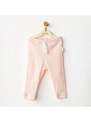 Andywawa AC25556 Pants Jacquard Basic Pantolon Pink