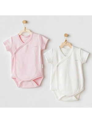 Andywawa AC25643 Cuddly Bunny Bear 2Li Zıbın Body Ekru Pembe