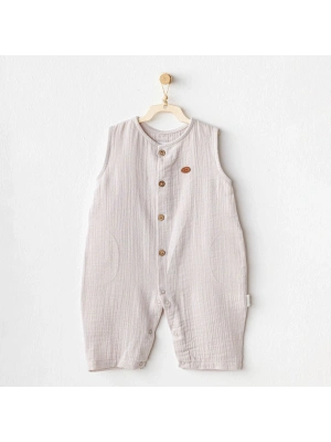 Andywawa AC25883 Müslin Home Bebe Tulum Beige