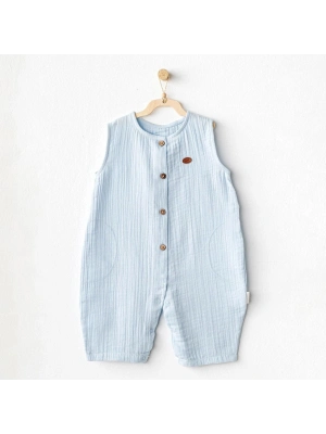 Andywawa AC25883 Müslin Home Bebe Tulum Blue