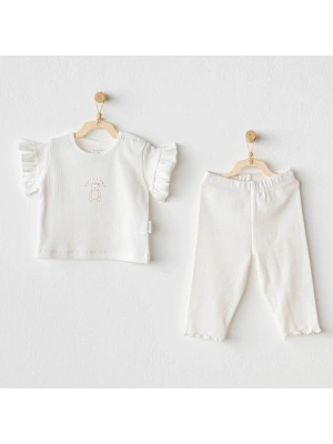 Andywawa AC25898 Basic 2Li Takım Ekru