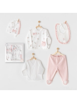 Andywawa AC25960 Fairy 5 Parça Hastane Çıkışı Pink