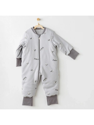 Andywawa AC26035 Fiber Keep Smiling Uyku Tulumu 2,5 TOG Grey