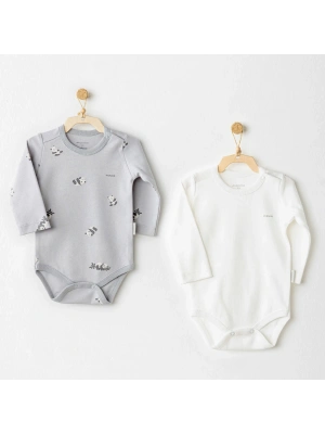 Andywawa AC26036 Keep Smiling 2li Badi Grey