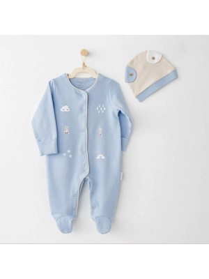 Andywawa AC26072 Hat Set Rainbow Tulum Takım Blue