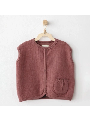 Andywawa AC26201 Casual Yelek Dusky Rose