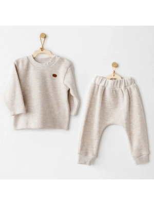 Andywawa AC26213 Casual 2li Takım Beige