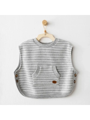 Andywawa AC26214 Casual Yelek Grey