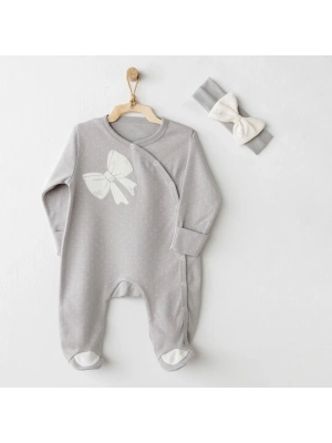 Andywawa AC26254 Baby Bow Bliss Tulum Takım Grey