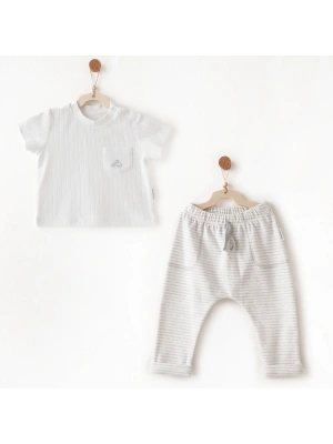 Andywawa AC26589 Hello Elephant 2li Takım White