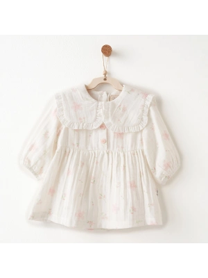 Andywawa AC26622 Lovely Day Elbise Ekru