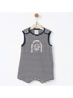 Andywawa AC26670 Bamboo Striped Tulum NAVY