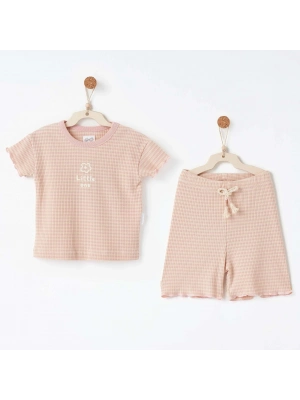 Andywawa AC26674 Bamboo Striped 2li Takım Pink