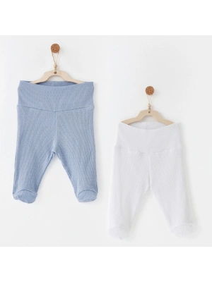 Andywawa AC26764 Special Modal 2li Pantolon Blue White