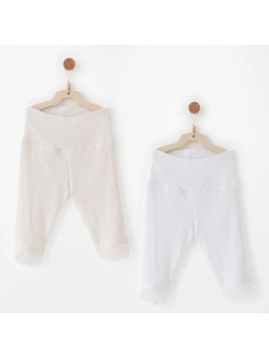 Andywawa AC26764 Special Modal 2li Pantolon Ecru White