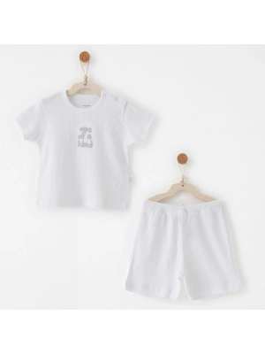 Andywawa AC26769 Jacoquard Special Modal 2li Takım White