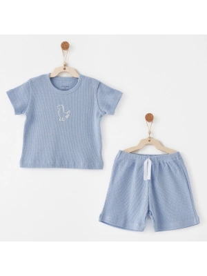 Andywawa AC26771 Jacquard Special Modal 2li Takım Blue