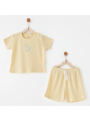 Andywawa AC26771 Jacquard Special Modal 2li Takım Yellow