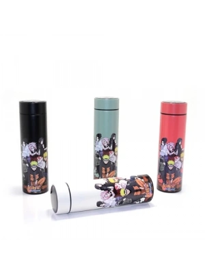 Anime Baskılı Dijital Göstergeli Termos 500 ml Model 2