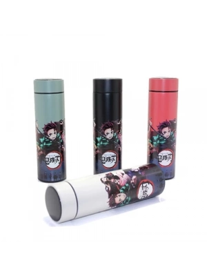 Anime Baskılı Dijital Göstergeli Termos 500 ml Model 4