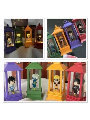 Anime Naruto Figürlü Işıklı Kar Küresi