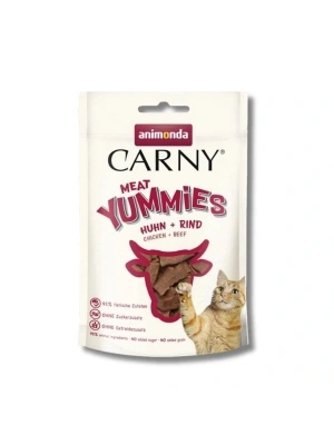 Animonda Carny Meat Tavuk ve Sığır Etli Yetişkin Kedi Ödül Maması 1 Adet 50 Gr