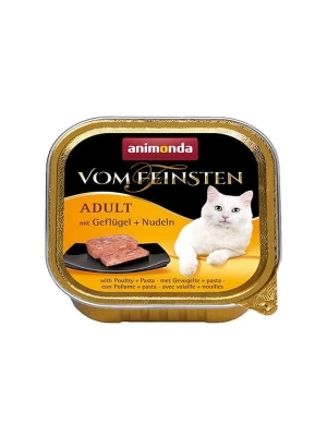 Animonda Kümes Hayvanı ve Makarnalı Yetişkin Konserve Kedi Maması 1 Adet 100 Gr