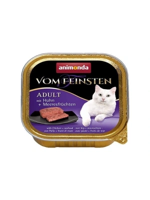 Animonda Tavuk ve Deniz Mahsüllü Yetişkin Konserve Kedi Maması 1 Adet 100 Gr