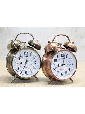 Antik Metal Çalar Saat Model 2