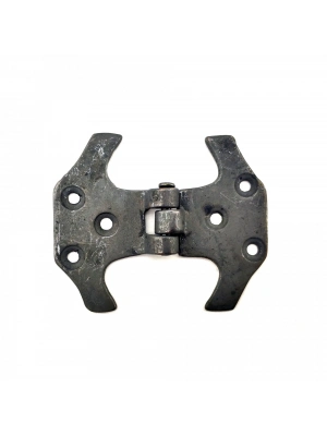 Antika Tarz Dekoratif Pirinç Fit Menteşe - 67 Mm, Oksit