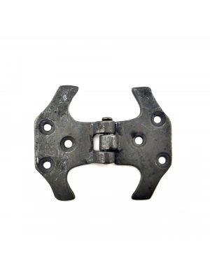 Antika Tarz Dekoratif Pirinç Fit Menteşe - 67 Mm, Oksit