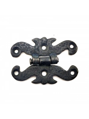 Antika Tarz Dekoratif Pirinç Kelebek Menteşe - Oksit