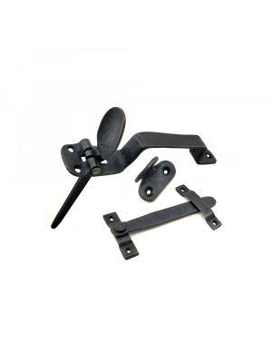 Antika Tarz Dekoratif Pirinç Şipşak Kapı Kolu - Oksit